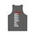 La Casa de Papel Money Heist Unisex Tank Top - Back