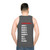 La Casa de Papel Money Heist Unisex Tank Top - men back
