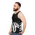 Zebra Pleco Unisex Tank Top - men side