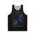 Occult unisex tank top with animal spirit design