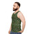 Unisex tank top with a don't starve flower pattern design - men side