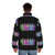 Big Mouth Andrew Puffer Jacket with Iconic Netflix Series Branding - men back