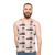 Unisex tank top featuring a graphic design - men
