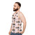 Unisex tank top featuring a graphic design - men side