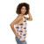 Unisex tank top featuring a graphic design - women side