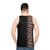 Anime unisex tank top with shooting star design - men back