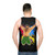 Unisex tank top with bear, otter, and pride designs - men back