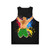 Ginger bear pride unisex summer tank top - Back