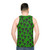 Unisex DC Comics Riddler Themed Tank Top - men back