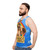 Gay Pride Unisex Tank Top with Bear Graphic - men side