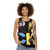Pop art inspired Rick Astley tank top - women