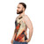 Kuniyoshi Samurai Woodblock Print Tank Top - men side