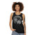 Across The Moon With The Child Unisex Tank Top featuring ET the Extra Terrestrial - women