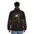 Puffer jacket featuring a cosmic galaxy print design - men back