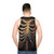Rib Cage Unisex Tank Top - men back