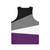 Asexual Pride Unisex Tank Top - Back