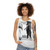 Unisex vintage-style tank top with Al Pacino and "Dog Day Afternoon" graphic - women