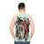 Krampus Christmas Horror Gothic Unisex Tank Top - men back