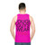 Tough Guys Wear Pink Unisex Tank Top for Roblox Fans - men back