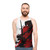 Abstract Valentine Unisex Tank Top - men