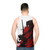 Abstract Valentine Unisex Tank Top - men back