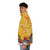 Retro Soul Train Puffer Jacket with Reggae, Ska and Punk Influences - men side left