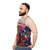 Unisex abstract tank top inspired by Kendrick Lamar's To Pimp a Butterfly - men side