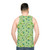 Korok pattern unisex tank top from The Legend of Zelda - men back