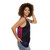 Retrowave VR Guy Unisex Retro Tank Top - women side