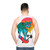 Retrowave Coyote Unisex Tank Top - men back