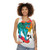 Retrowave Coyote Unisex Tank Top - women
