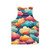 Colorful abstract cloud pattern unisex tank top - Back