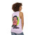 Retro Wesley Willis Unisex Tank Top - women back