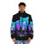 Warm puffer jacket with Final Fantasy Eikon design - men front
