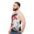 Koi Fish Yin Yang Unisex Tank Top - men side