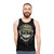 DJ Cat Unisex Tank Top with Headphones and Sunglasses - men