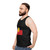 Aboriginal Flag Unisex Tank Top - men side