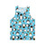 Unisex tank top featuring different penguin species