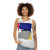 Genesis 'Abacab' Unisex Tank Top featuring vintage album art - women
