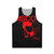 Disco4 Unisex Tank Top with music and album design