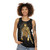 Unisex Art Nouveau Fine Art Golden Cowboy Tank Top - women