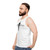 Klaus Nomi Unisex 1970s Glam Rock Tank Top - men side