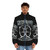 Belphegor metal black puffer jacket - men front