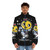 Beloved Hoborobo mascot puffer jacket for video game fans - men front