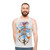 Retro gaming unisex tank top - men