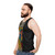 Retro Puerto Rican pride comic book hero tank top - men side