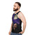 Three Wiseau Moon Unisex Tank Top - men side