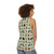 New Zealand Kiwiana Unisex Black Tank Top - women back