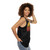 Retro bigfoot silhouette unisex tank top - women side