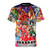 Bakugan inspired anime t-shirt featuring characters and elements from the Bakugan anime series.
